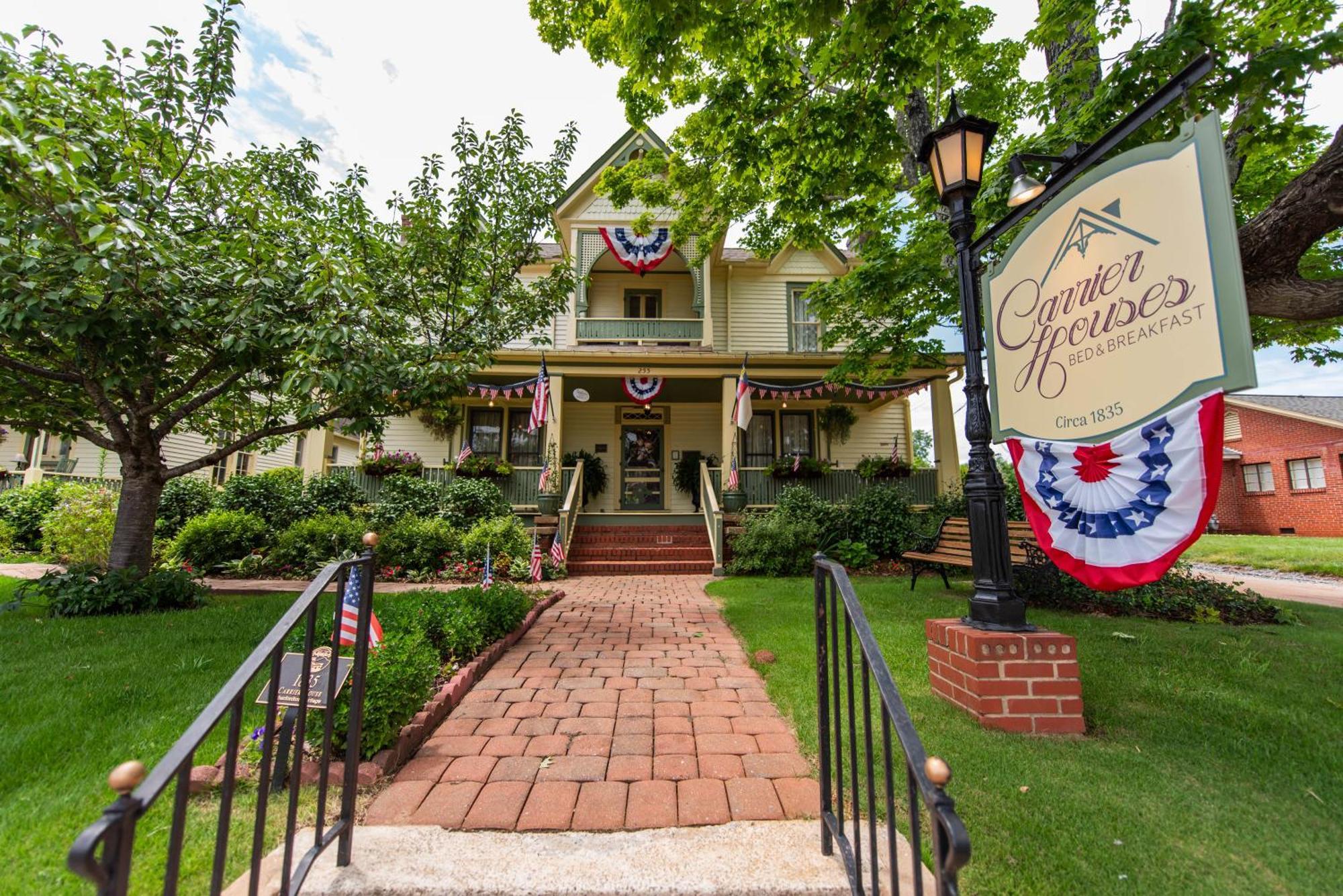 Carrier Houses Bed & Breakfast Rutherfordton Exteriör bild
